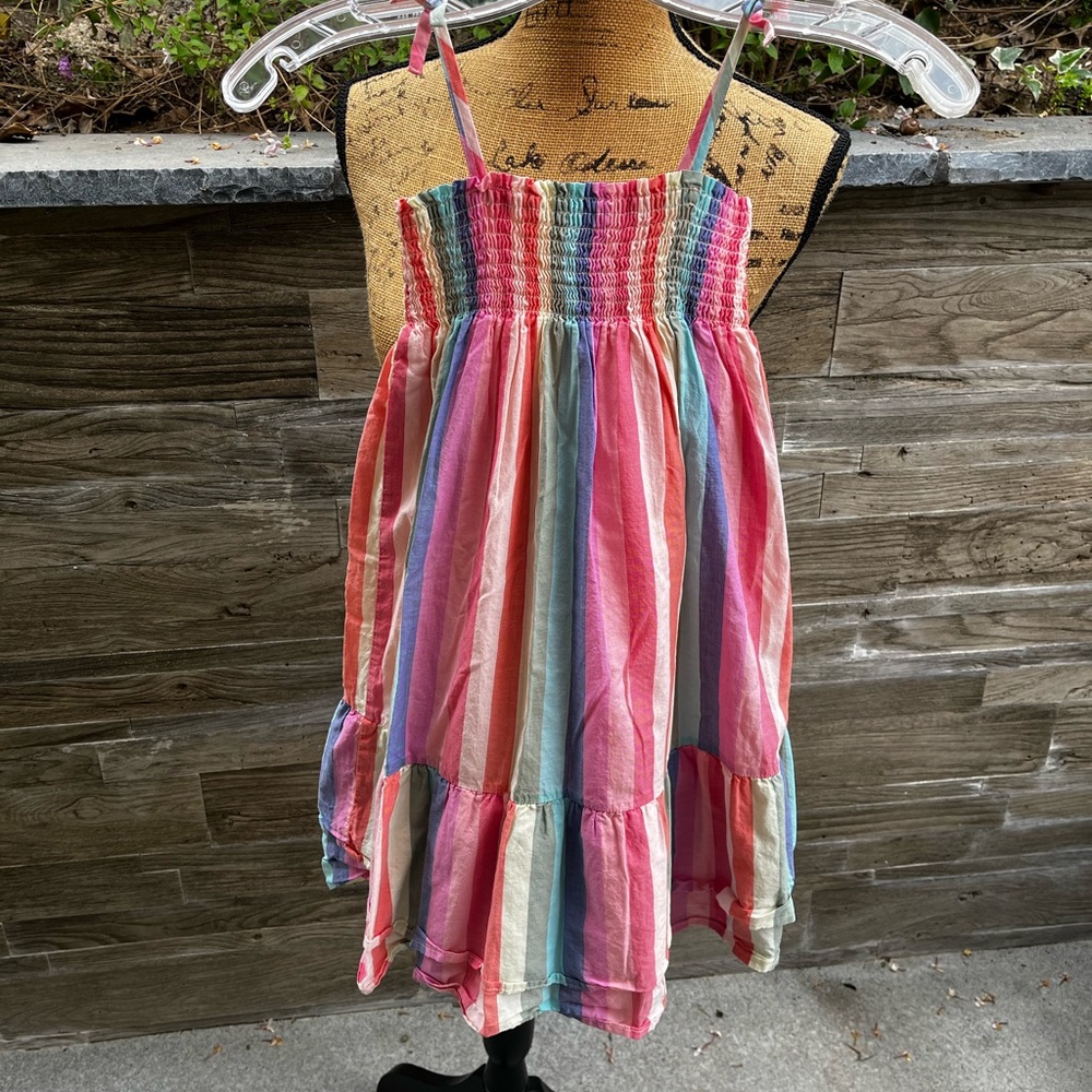 Colorful Striped Sundress